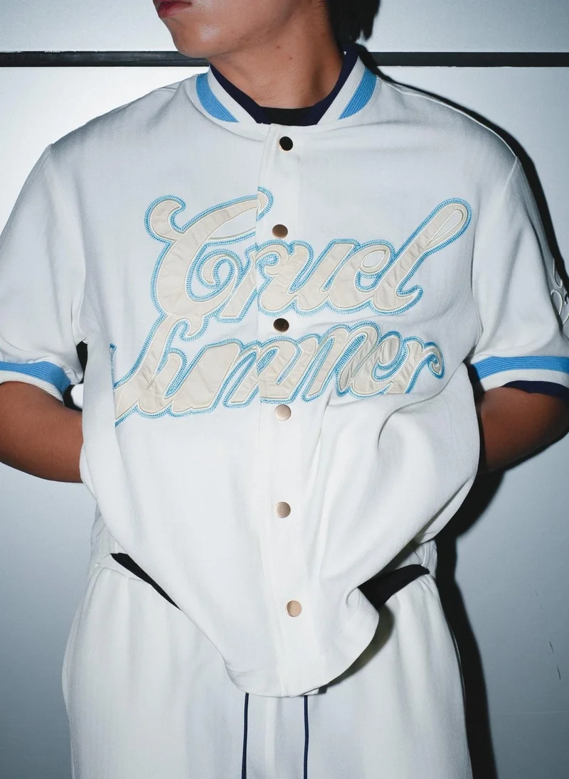 Flashmobnation White Cruel Summer Baseball T‑Shirt