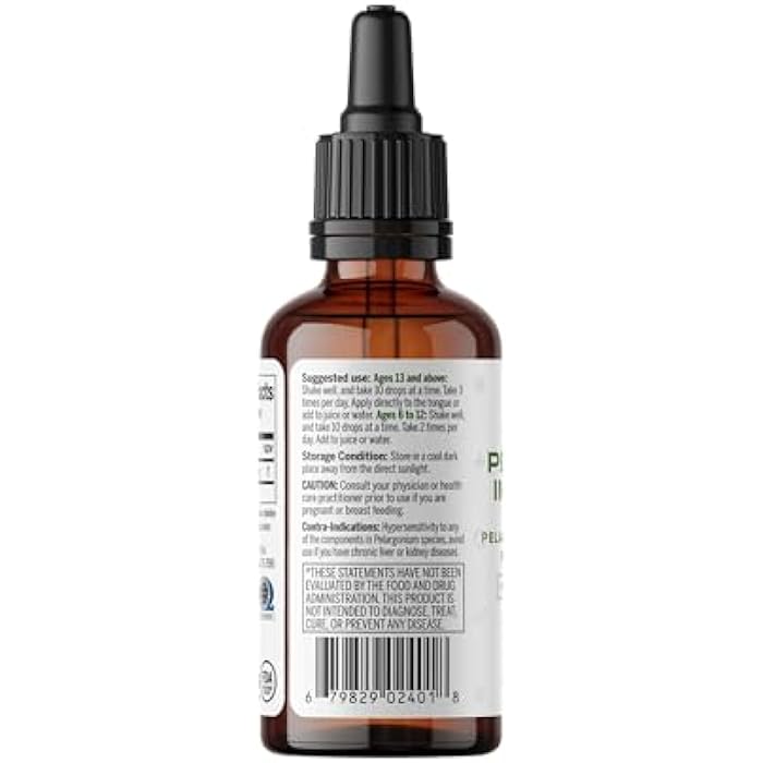 ACTIVATION Perfect Immune Drops Liquid Supplement 1.7 fl oz (50ml) | Pelargonium Sidoides Herbal Extract | Vegan Non-GMO | Plant-Based Liquid for Daily Wellness Support | Easy Mix with Water - Image 2