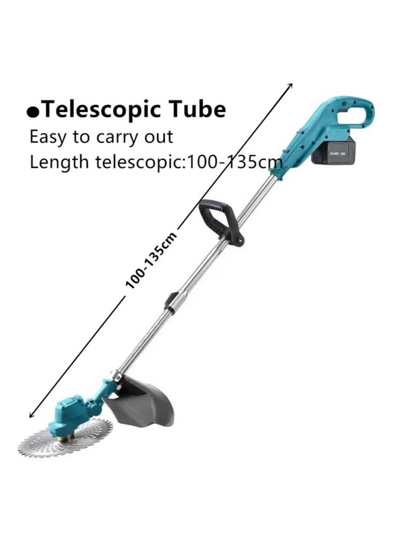 Generic 2000W 9 Inch Brushless Electric Grass Trimmer Cordless Lawn Mower Hedge Trimmer Adjustable Handheld Garden Pruning Tools 2  - Image 5