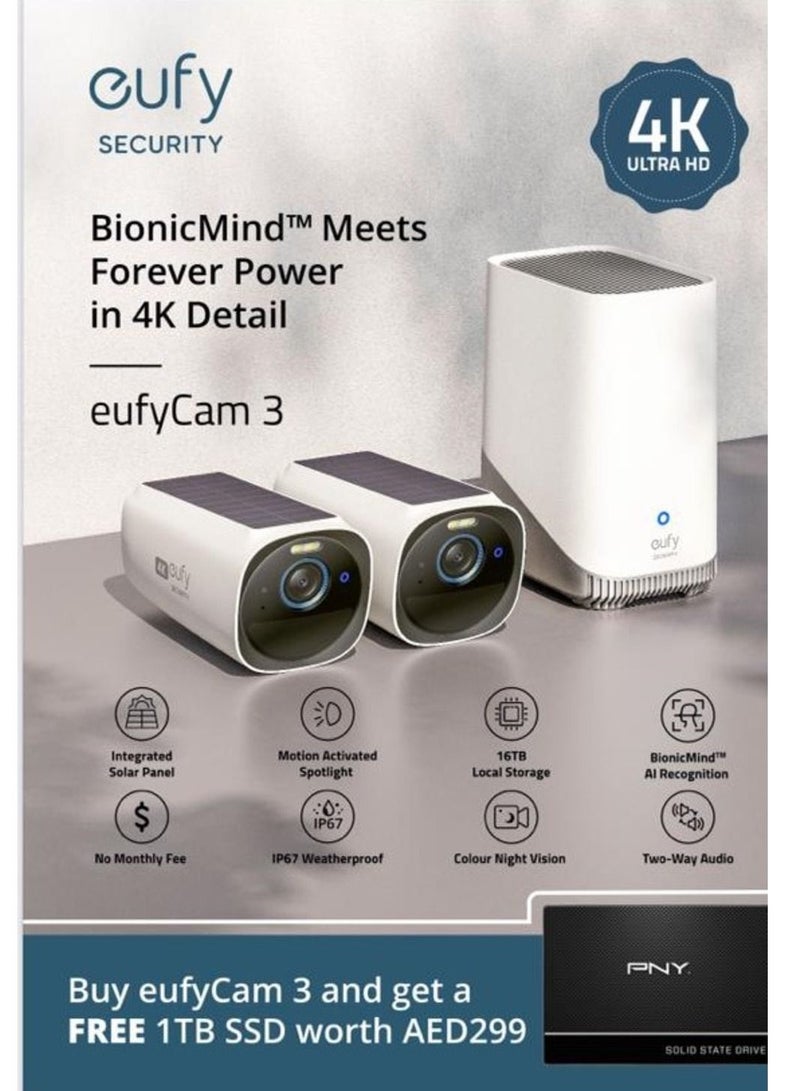 eufy Eufy Security Camera S330 2 cam kit  - Image 3