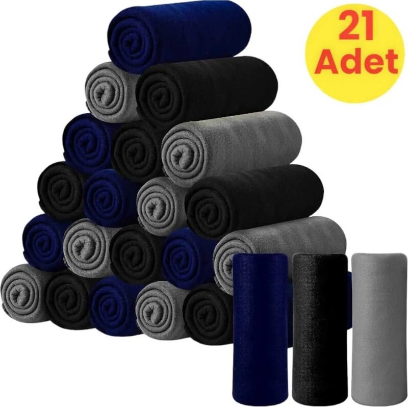 Uniquerrs Cafe Restaurant 1,.quality Fleece Shawl 21 Pieces 70 x 180 cm  - Image 1