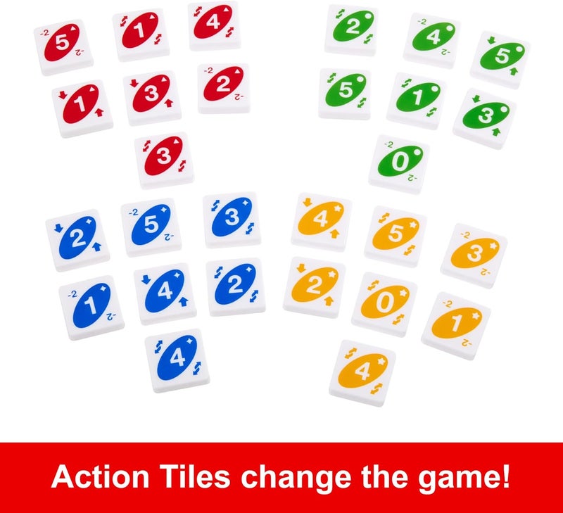 Mattel Games UNO Quatro Board Game - Image 5