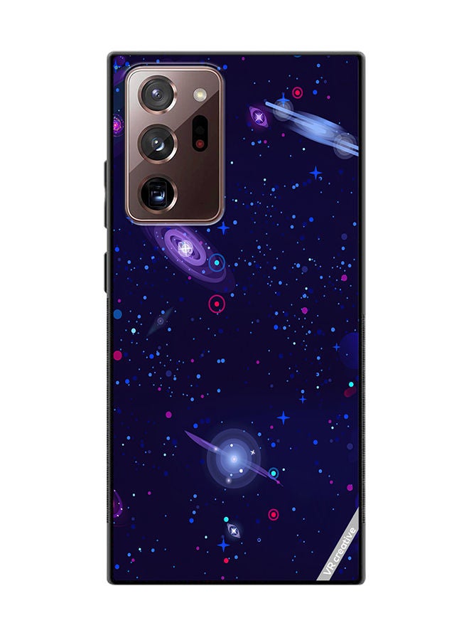 VR CREATIVE Protective Case Cover For Samsung Galaxy Note20 Ultra 5G Galaxy Space Design Multicolour - Image 1