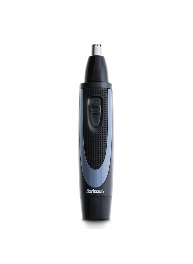 Barbasol XTREME DIGITAL LIFESTYLE ACCESSORIES Barbasol Battery Powered Electric Ear and Nose Trimmer With Stainless Steel Blades, Foil Attachment, Detail Trimmer and Stand - Image 3