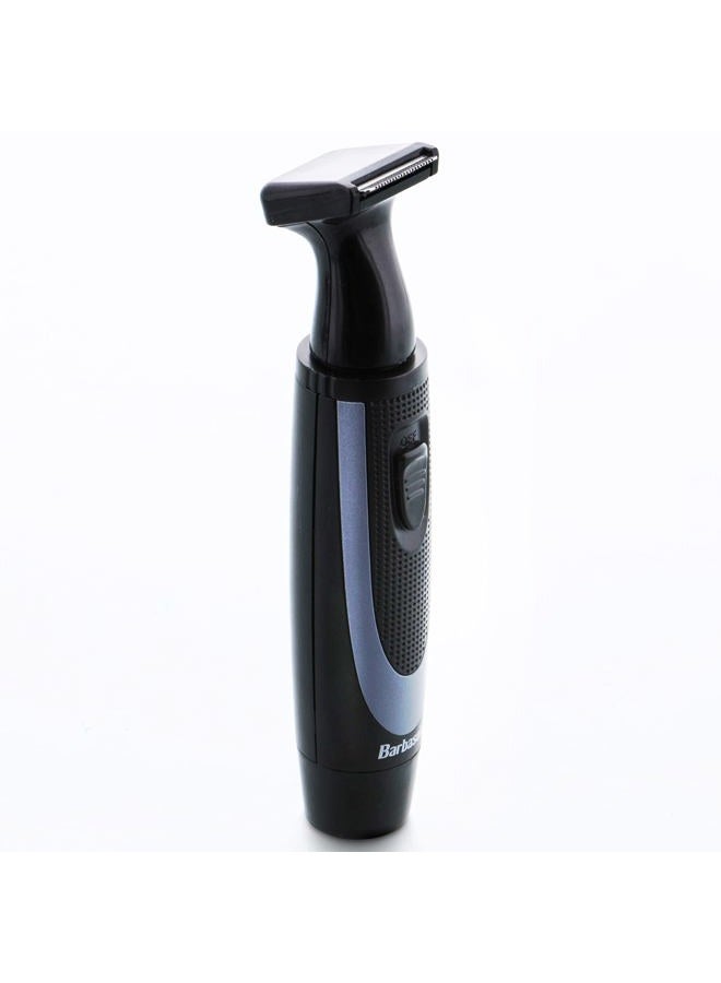 Barbasol XTREME DIGITAL LIFESTYLE ACCESSORIES Barbasol Battery Powered Electric Ear and Nose Trimmer With Stainless Steel Blades, Foil Attachment, Detail Trimmer and Stand - Image 2