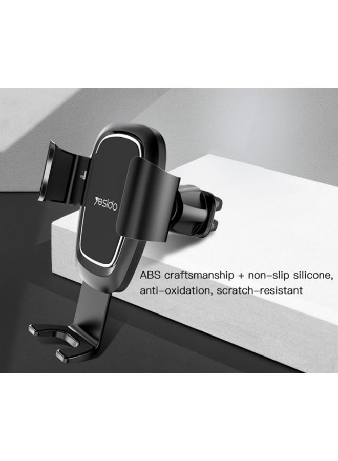 Yesido C71 Stock Spring Clip Mobile Phone Holder 360 Rotation Universal Car Mount Holder For Sale - Image 3