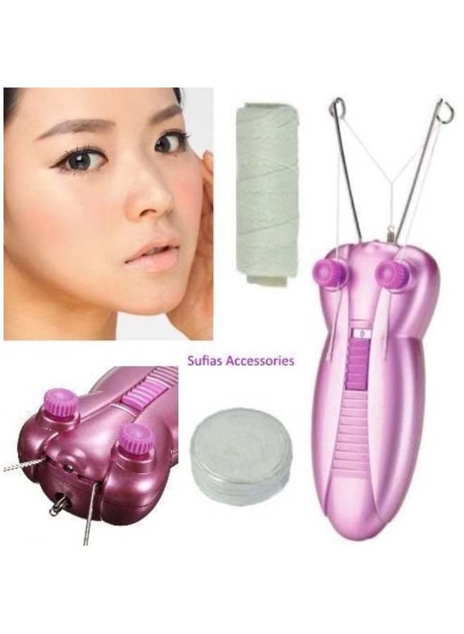 Purple Electric Facial Hair Remover - Image 3