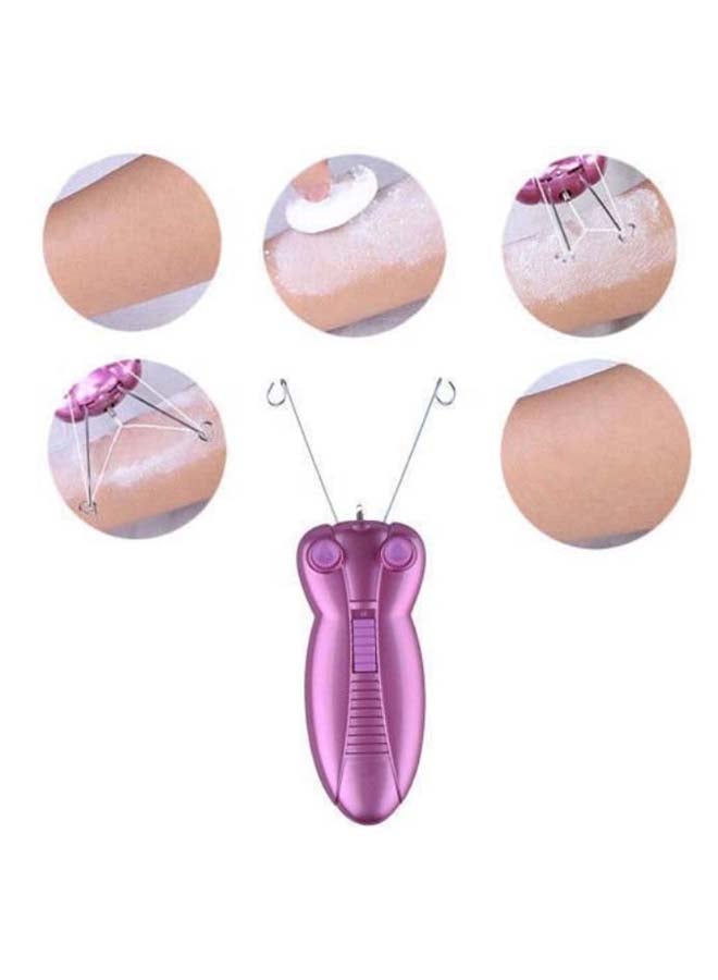 Purple Electric Facial Hair Remover - Image 2