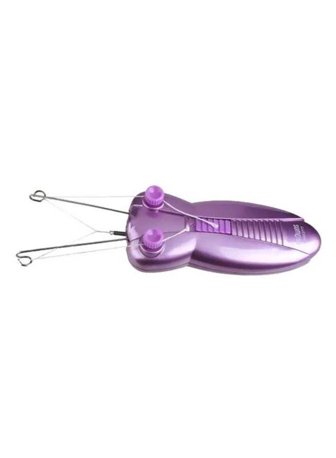Purple Electric Facial Hair Remover - Image 1