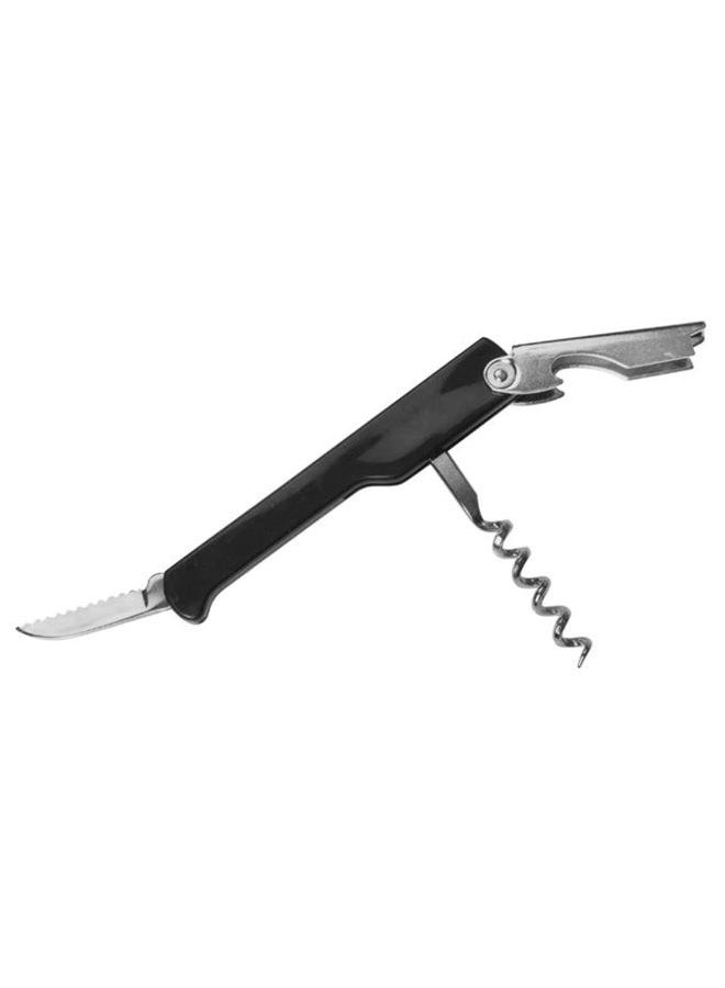 Winco Waiter's Cork Screw, Black - Image 1