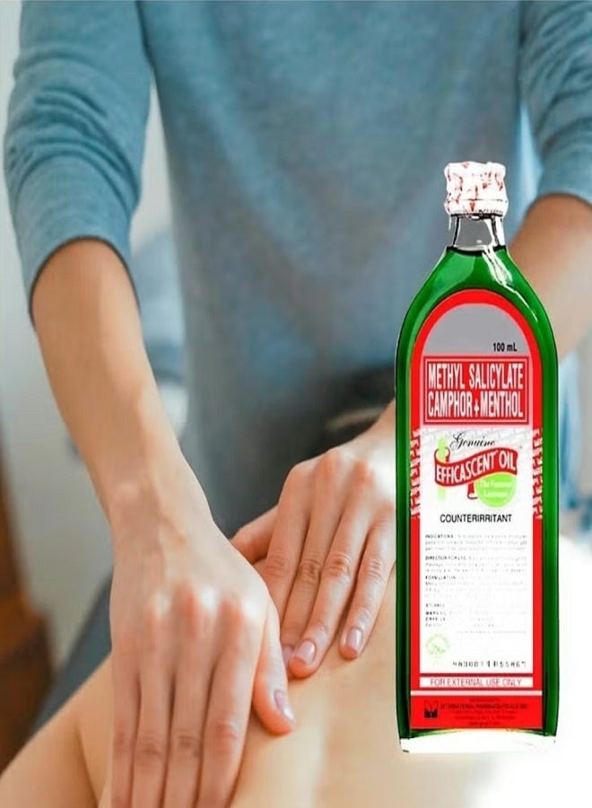 Genuine زيت إيفيكاسنت ميثيل ساليسيلات الكافور والمنتول 100 مل - Image 2