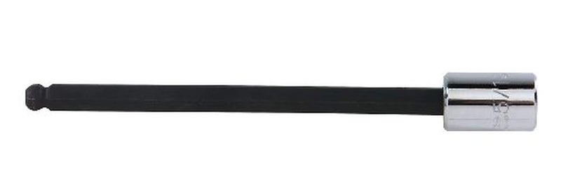 Proto Stanley Proto J4906BD 3/8" Drive Ball End Extra Long Hex Bit Socket, 3/16" - Image 2