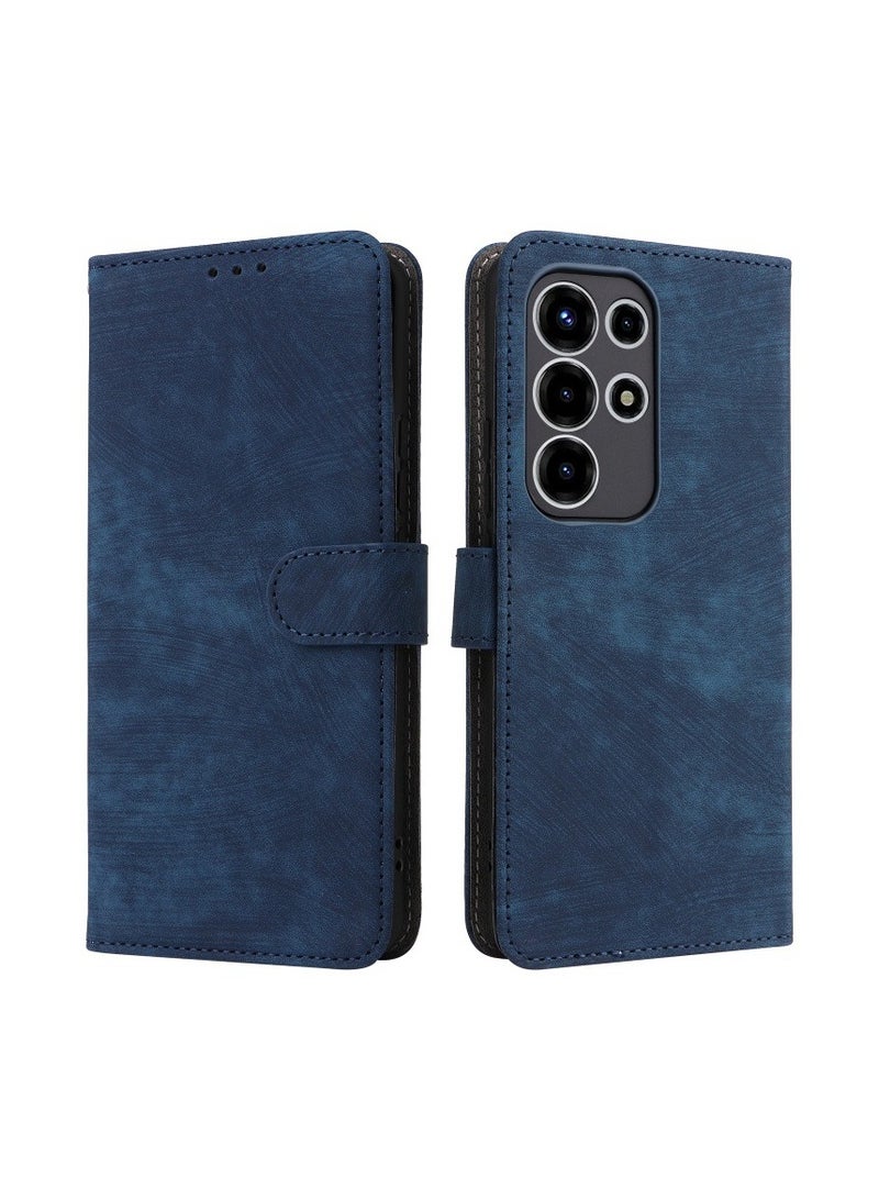 Compatible with itel Super 26 Ultra/Itel S26 Ultra Protective Case with Lanyard Holder and Card Slot Full-Cover Leather Case for Drop Protection - Image 1