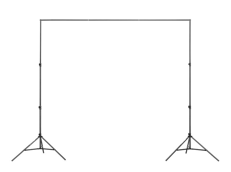 Sonia Photography Stand Kit (9ft x 9ft) Background Support System Kit Portable Foldable with 8 X 12 Green Screen Croma Backdrop and Carry Bag Combo Kit - Image 2