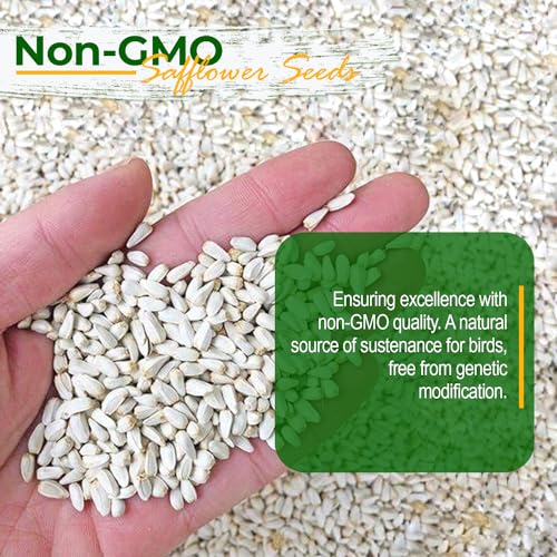 Old Potters Wildlife Safflower Seed for Wildlife Bird Feeding, Non-GMO and USA Small Farm Grown, 6 lbs - Image 4