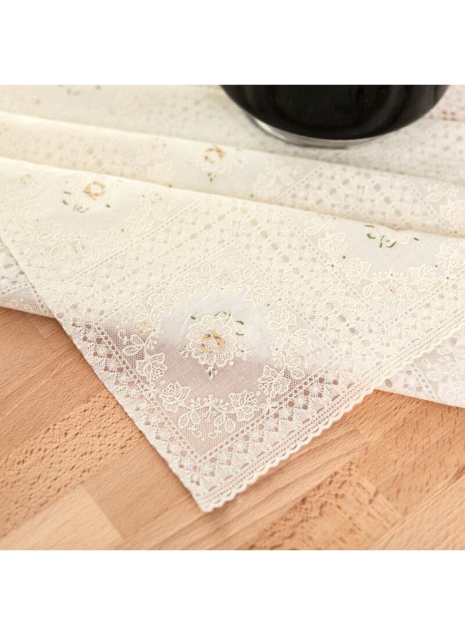 Houseware Qinmei Tablecloth, Waterproof, Oil-proof, Heat-resistant, Pvc Fabric, Simple Dining Table Cover, Table Mat, 140*180cm, Nr09 Meter - Image 1