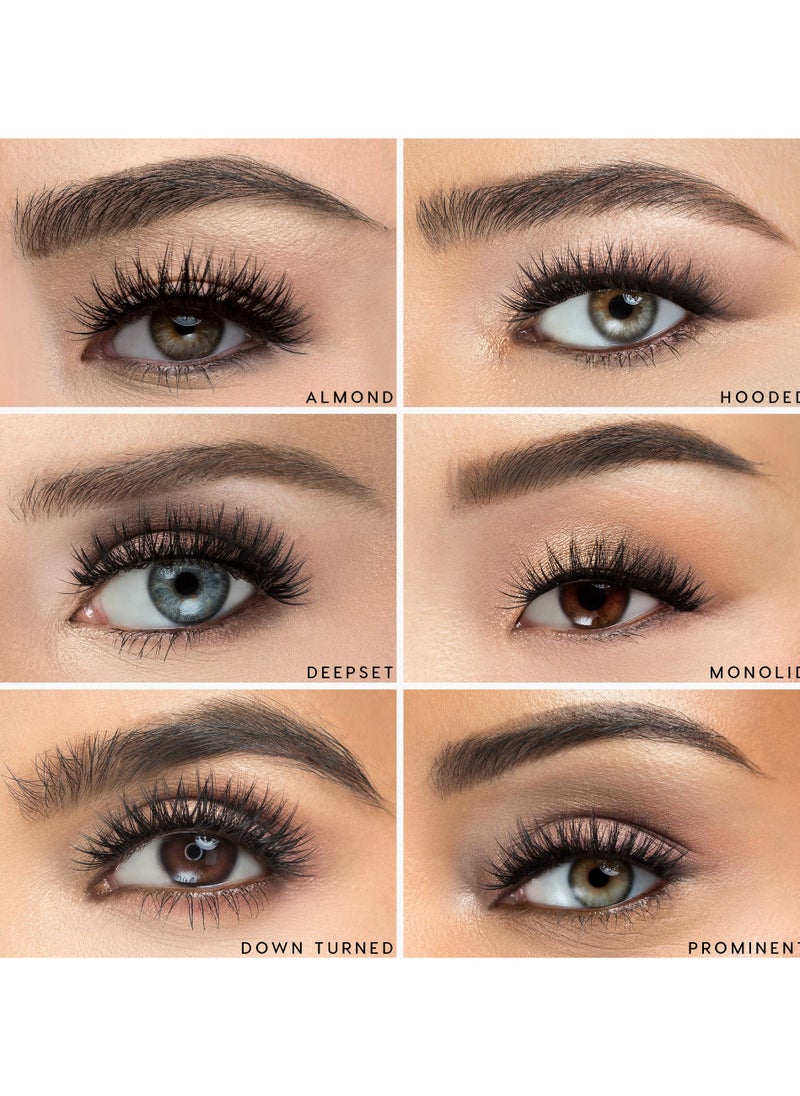 Rima Beauty Lashes - Human HAIR Black # STARLET - Image 1