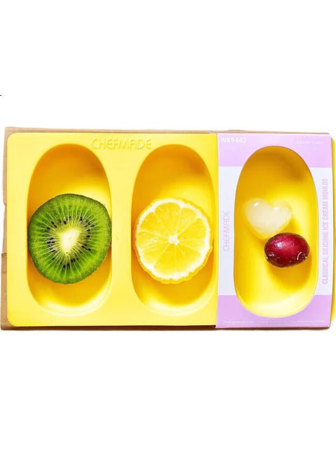 Learn To Cook Kitchen Ice Cream Mold Silicone Home Use With Lid Self-Made Frozen Ice Cream Popsicle Mold Food Grade Children'S Ice Cream Wk9443 - Image 3