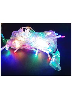 ماركة غير محددة اضاءة LED للزينة بطول 10 متر مدخل بفيشتين شفافة من مومينتم  - Image 2