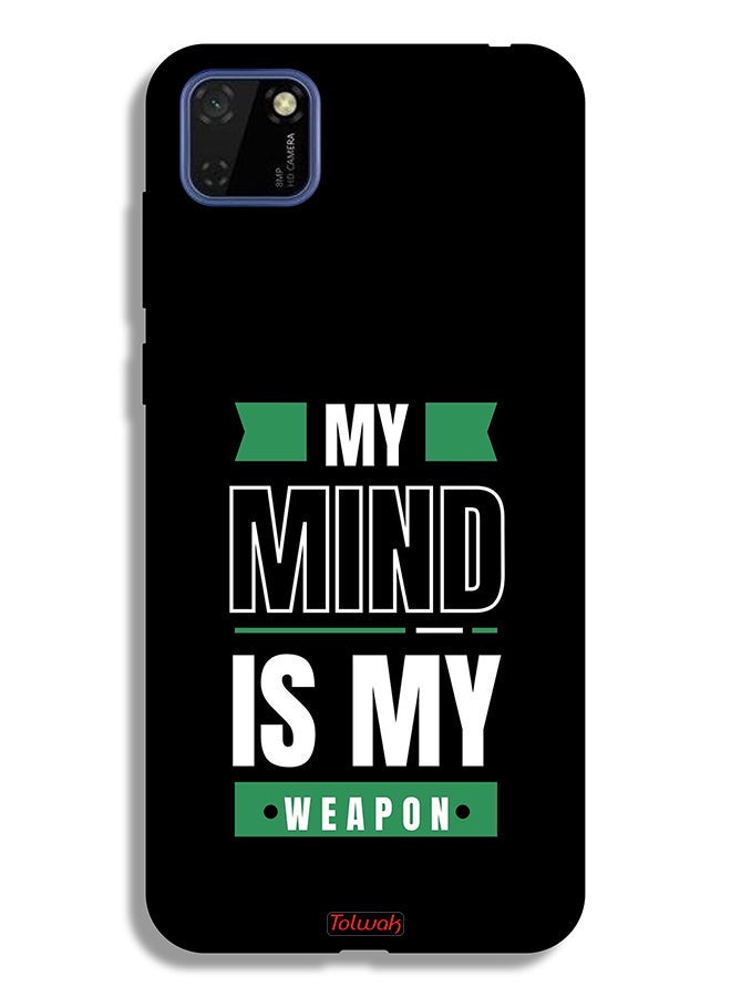 Tolwak Huawei Y5p Protective Case Cover My Mind Is My - Image 2