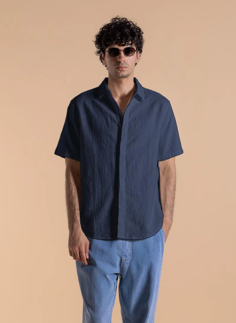 شايبس قميص مريح بنقوش