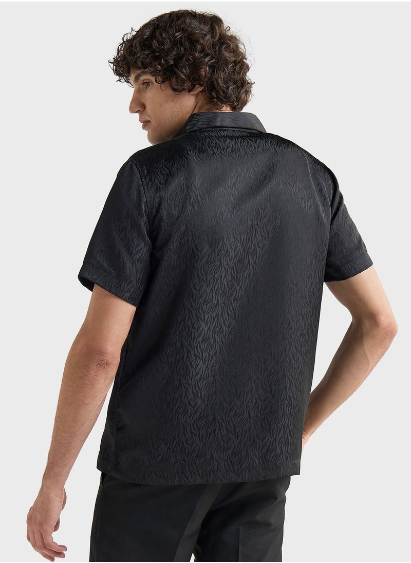 FAV Textured Regular Fit Shirt  - Image 2