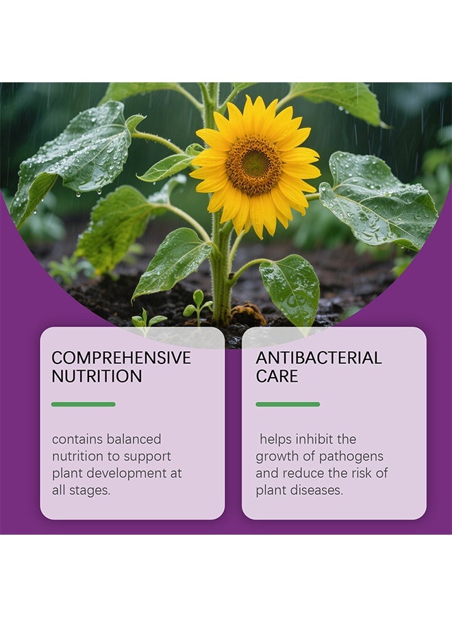 MOONSPRY Liquid Nutrient Concentrate, Liquid Plant Food, Hydroponics Nutrients For Indoor House Plants, Tomato, Strawberry, Lucky Bamboo, Lettuce, Vegetable Garden & Herbs, Aero Nutrients Liquid Fertilizer For All Growing Systems, Root Growth Nutrient Solution, 100ML - Image 5