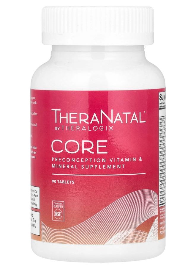 Theralogix - TheraNatal Core 90 Tablets - Image 1