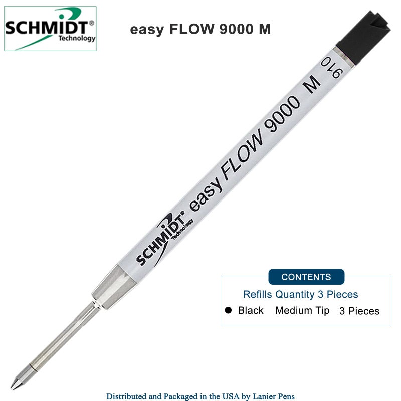 Schmidt 3 Pack - Schmidt easyFLOW 9000 - Black Ink - Image 2