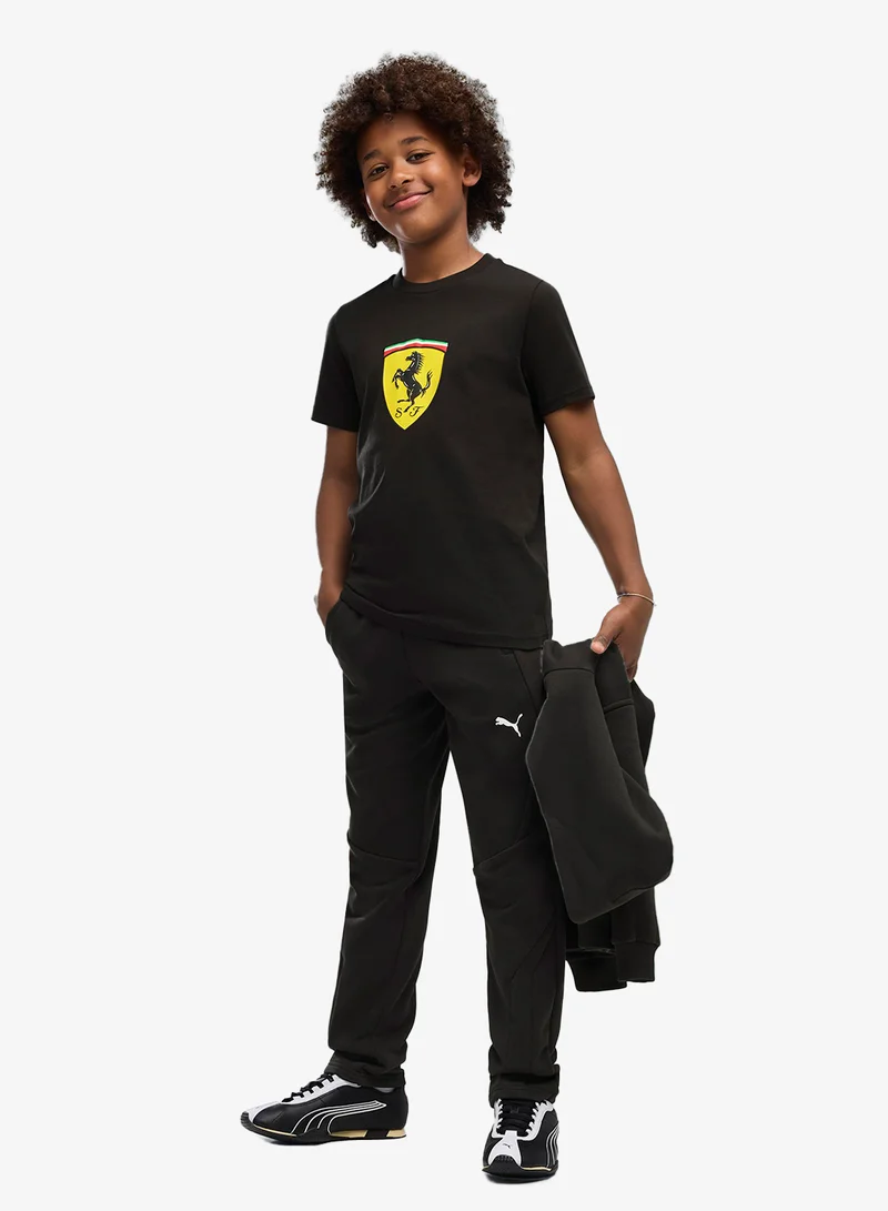 Puma Youth Ferrari Colored Shield T-Shirt