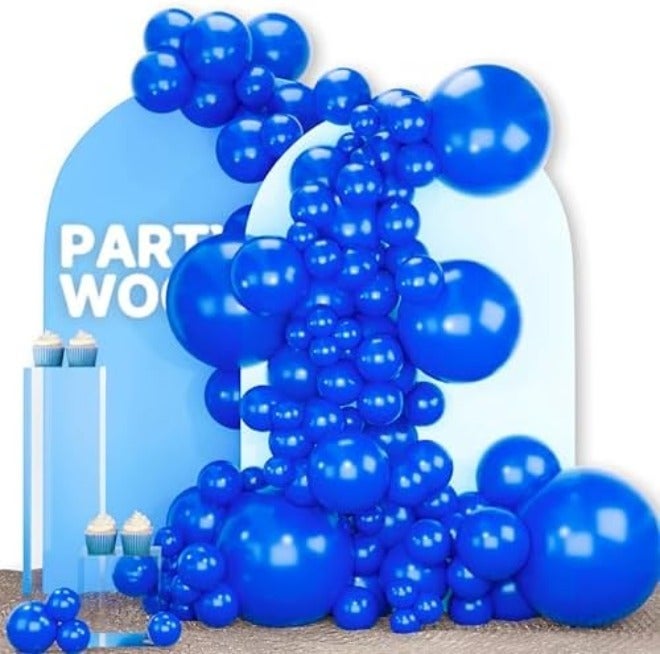 بالمونز معدني باللون الوردي والذهبي من PartyWoo، 140 قطعة بأحجام مختلفة: 18 بوصة، 12 بوصة، 10 بوصات، و5 بوصات، طقم أقواس من البالونات باللون الكروم والشامبانيا والذهبي، مثالي لحفلات أعياد الميلاد والذكرى السنوية وحفلات بريدجرتون الزهرية، اللون الذهبي الوردي - G112 - Image 3