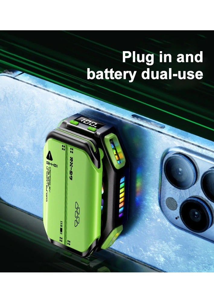 Oaktree X111 Magnetic Gaming Phone Cooler Fan with 1800mAh Rechargeable Battery - Image 5