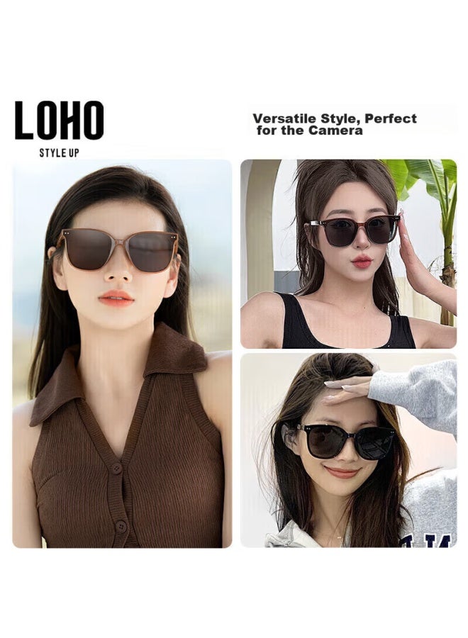 LOHO Folding Sunglasses For Women 2025, High-End Sunglasses For Men, Polarized, For Driving, Sun Protection, Uv Protection, Ultra-Light Gm Glasses - Image 5