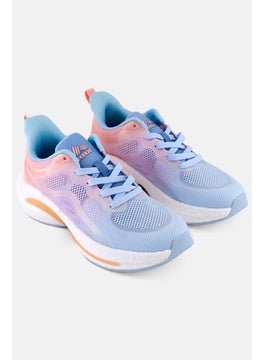 RBX Women Lace Up Running Shoes, Light Blue  - Image 1