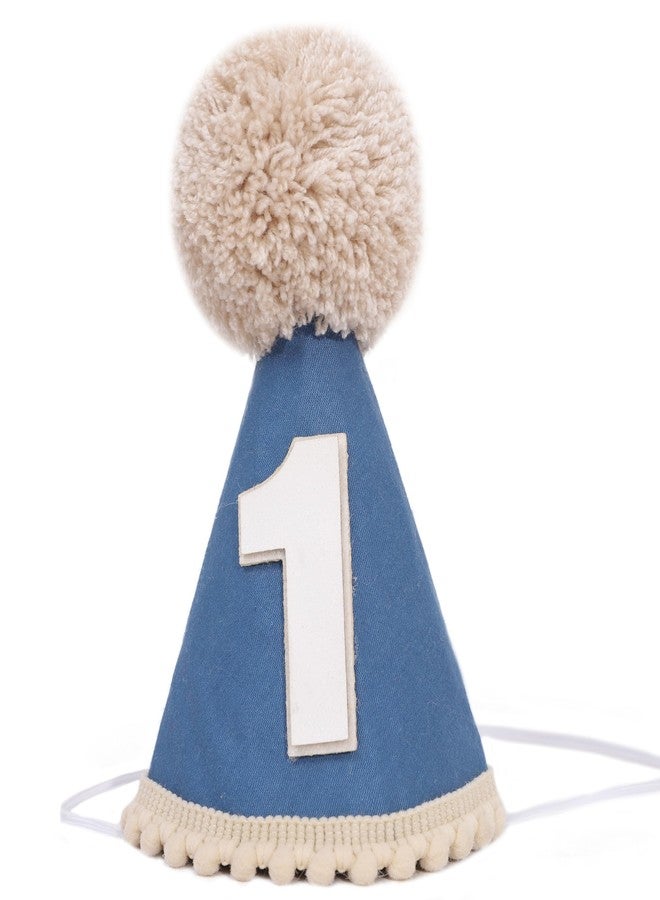 TERJIO Boys 1st/First Birthday Cone Hat - One Year Old Boy Birthday Decorations. - Image 1
