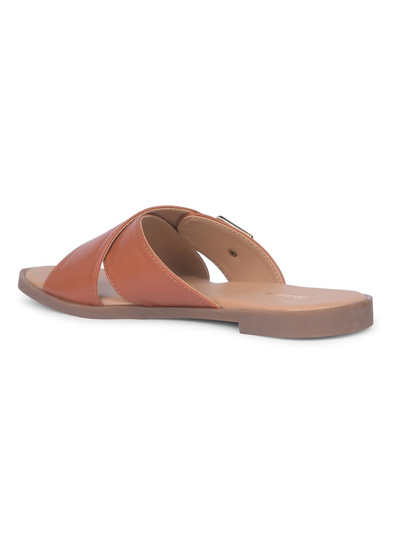 Bata Kyla E Women's Light Brown Sandals - 6 UK (5613005) - Image 3