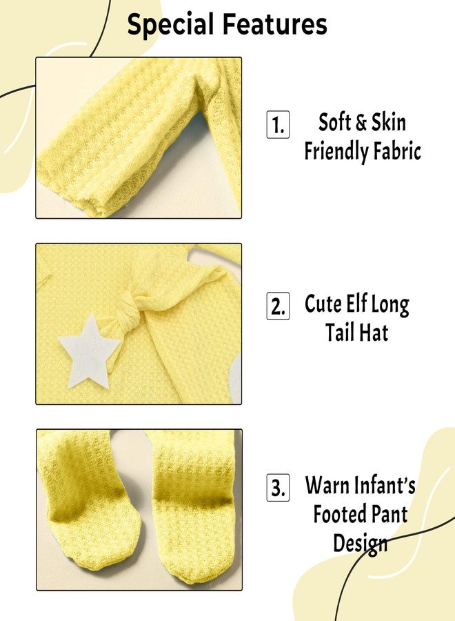 BEMBIKA Photography Costume - Newborn photography outfits & baby photography props Designer baby clothes for newborn photo shoot -(Yellow) - Image 4