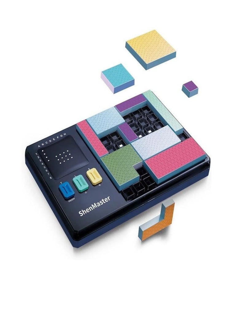 لعبة شينماستر للألغاز للكبار والأطفال، ألعاب ألغاز إلكترونية مع 500 تحدي، لعبة لوحية وألعاب STEM للأولاد والبنات، أفكار هدايا – تفكير إبداعي ومنطقي - Image 1