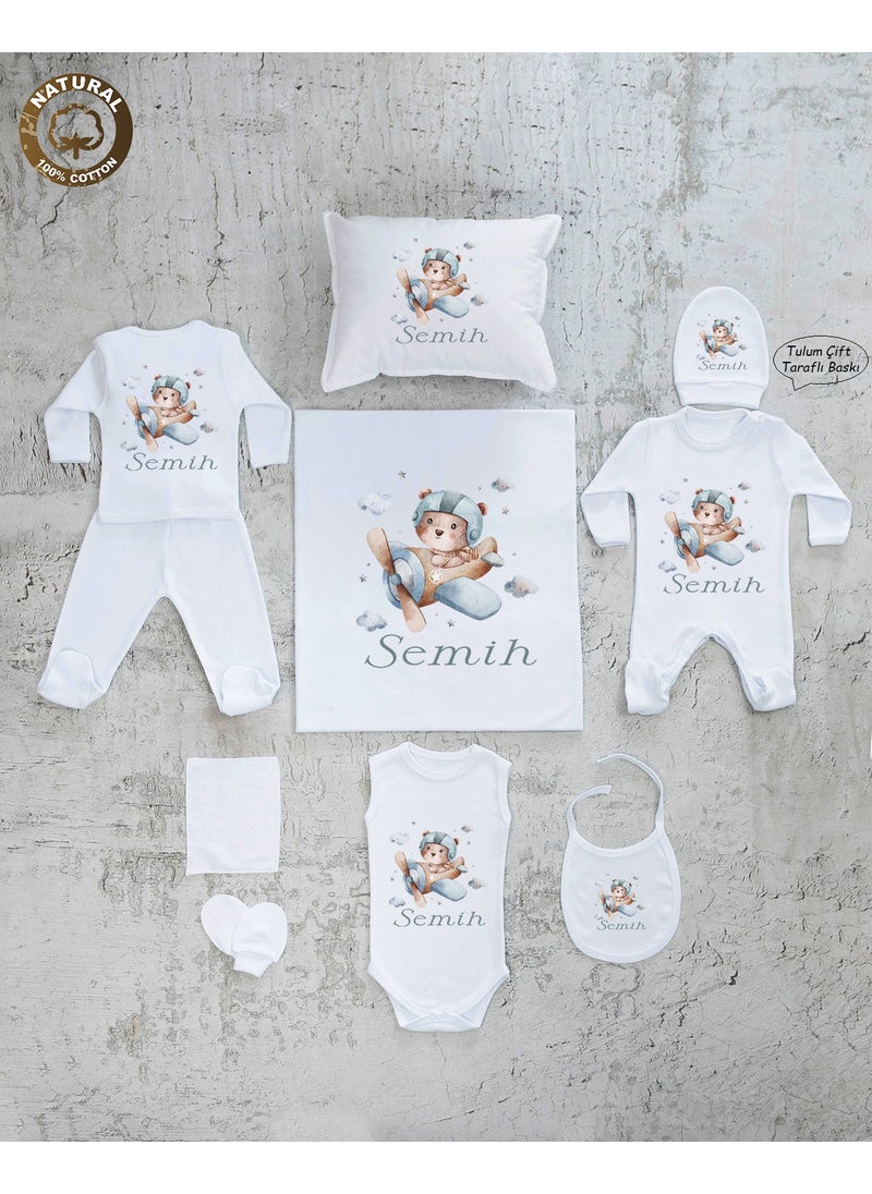 Yzc Home E77 Named, Named, Baby Boy 10LU White Hospital Exit 