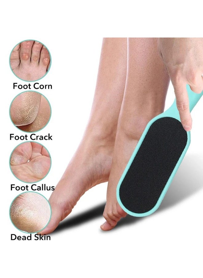 Generic Foot File for Removing Dead Skin and Cracked Heels – Foot Care Tool with Ergonomic Handle, Reusable – Callus Remover for Men & Women – Perfect Pedicure Tools for Foot Scrubbing (Random Color)  - Image 4