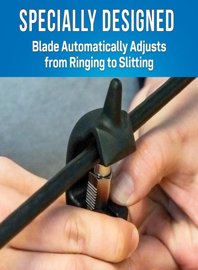 Jonard Tools CST-28 Compact Cable Stripper and Plastic Tube Cutter - Automatic Slit & Ring Adjustment - 6 to 28 mm - Image 3