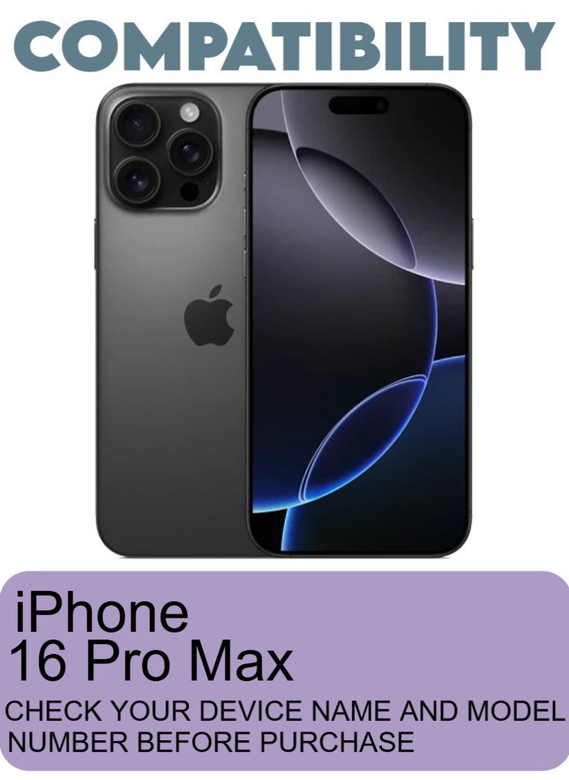 RAYON 2 Pack Tempered Glass Screen Protector 5D Designed For iPhone 16 Pro Max Full Screen Coverage And Bubble Free - Image 2