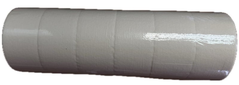 Samettex Masking Tape 50mm x 10 Yards -6 Pieces -Beige - Image 2