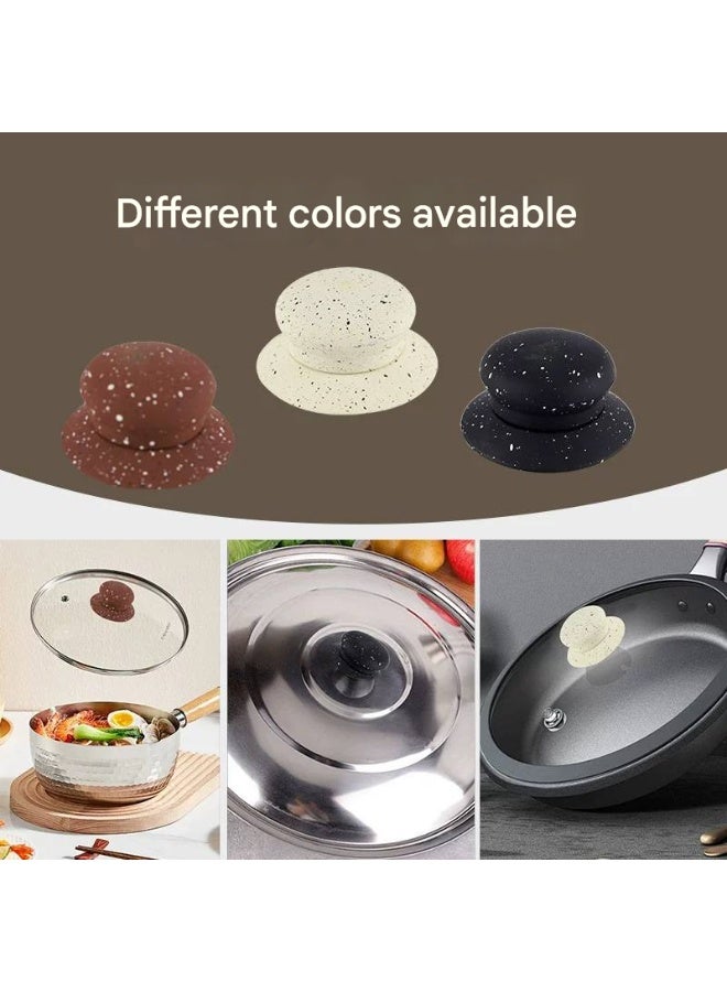 Universal Pot Lid Knob Replacement for Crockpot Lids, Heat Resistant Pan Lid Handle for Glass and Steel Lids, Easy Grip Lid Handle, Kitchen Cookware, Pan Lid Replacement, Replacement Pot Knob, 1 Pack - Image 4