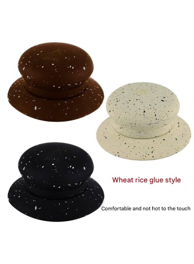 Universal Pot Lid Knob Replacement for Crockpot Lids, Heat Resistant Pan Lid Handle for Glass and Steel Lids, Easy Grip Lid Handle, Kitchen Cookware, Pan Lid Replacement, Replacement Pot Knob, 1 Pack - Image 3