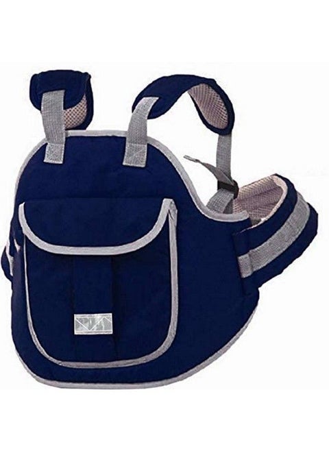 Child Safety Belt For Children When Travelling On Motorbikes And Scooters. Belts Secures The Child To The Parent. Soft And Cushion Based Belt Lk Plain (37 Chips Dblue)