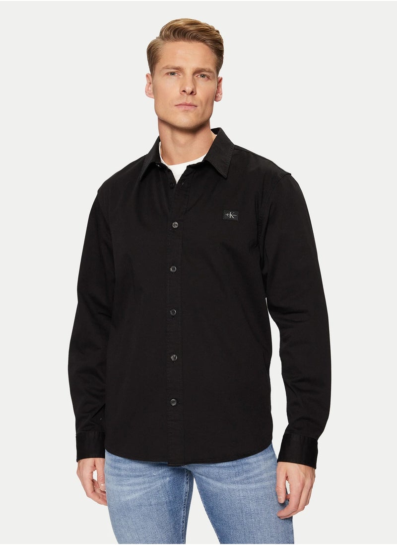 Calvin Klein Jeans Stretch Cotton Shirt  - Image 1