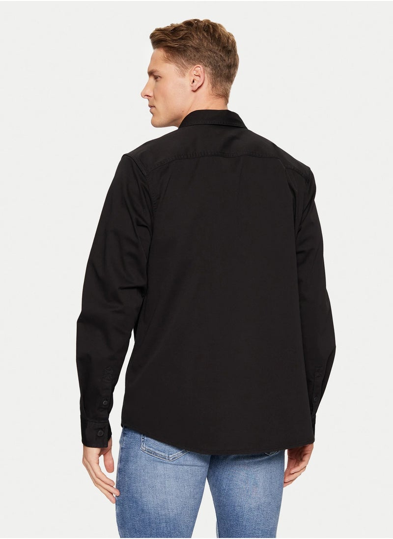 Calvin Klein Jeans Stretch Cotton Shirt  - Image 2