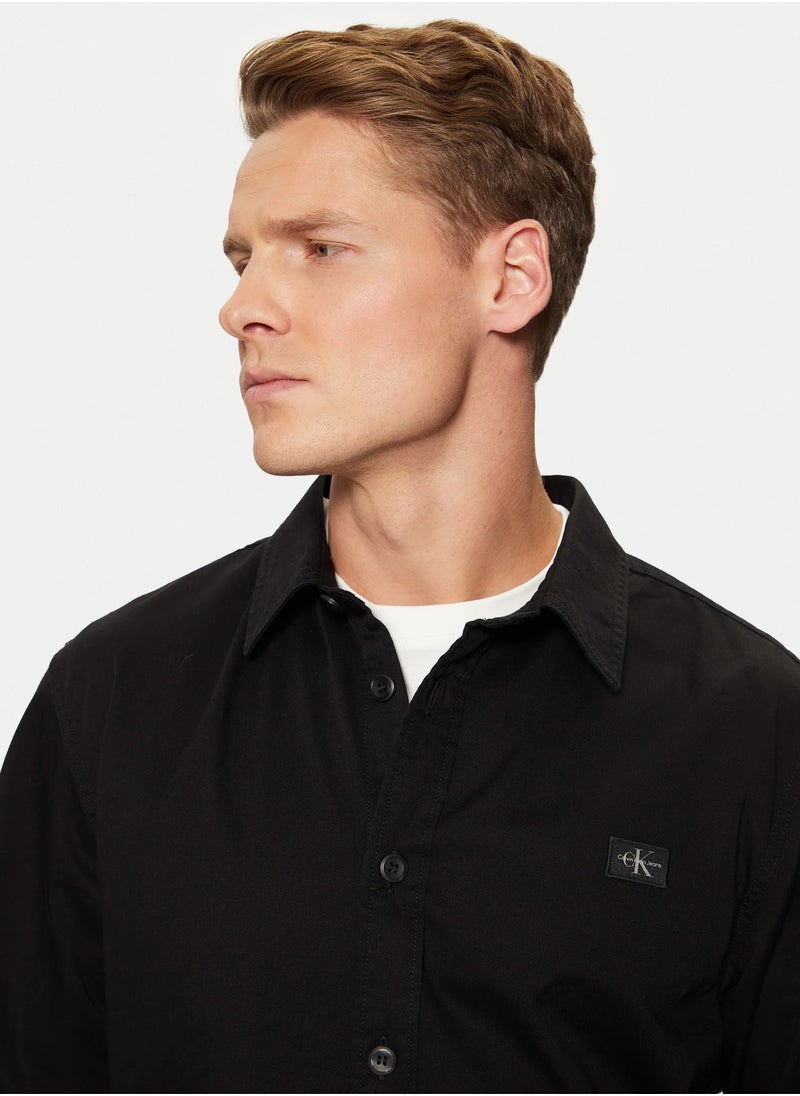 Calvin Klein Jeans Stretch Cotton Shirt  - Image 3