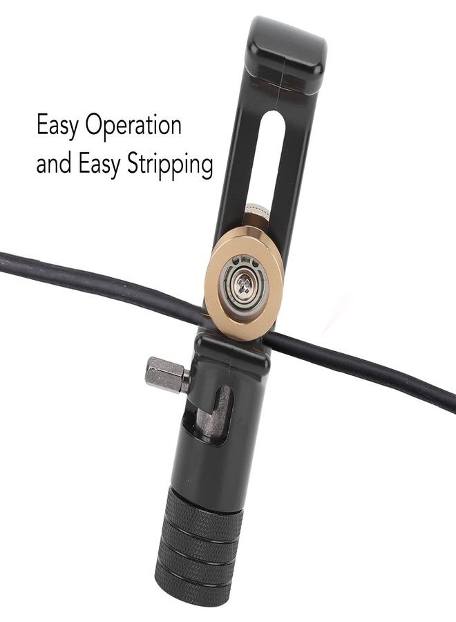 Jadeshay Fiber Optic Cable Stripper, FTTH Armored Cable Slitter, 8-30mm Adjustable Stripper Tool - Image 4